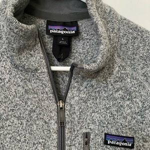Mens large Patagonia Full zip up fleece.